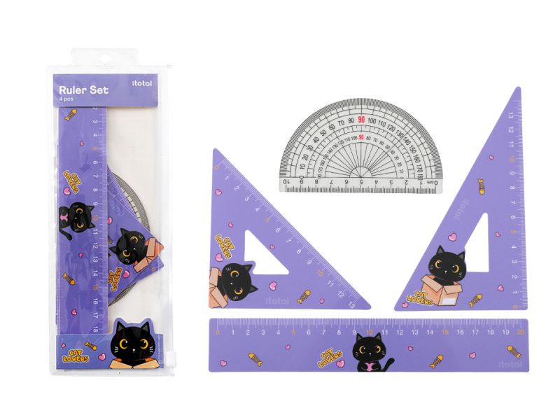 Set de règles Chat noir 