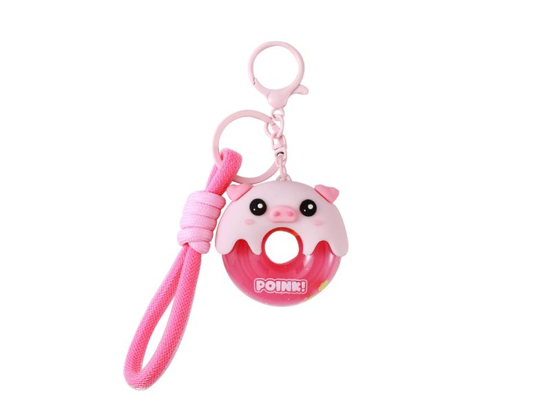 ITOTAL - Porte-clés Donut Cochon 