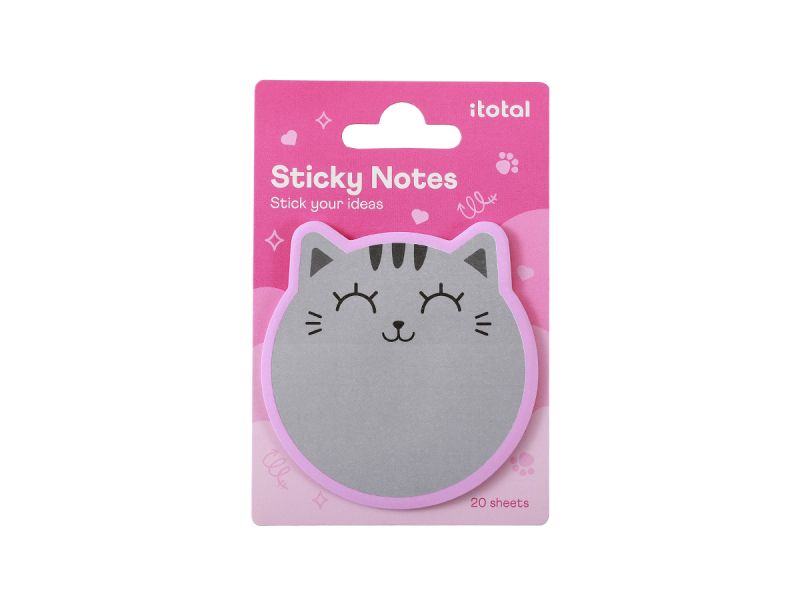 Sticky Notes Chat Chat gris