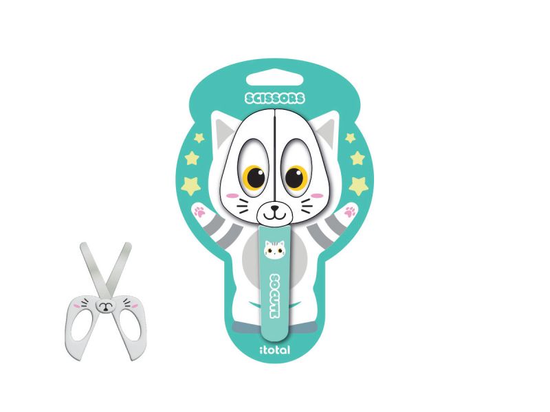 Ciseaux Chat Blanc