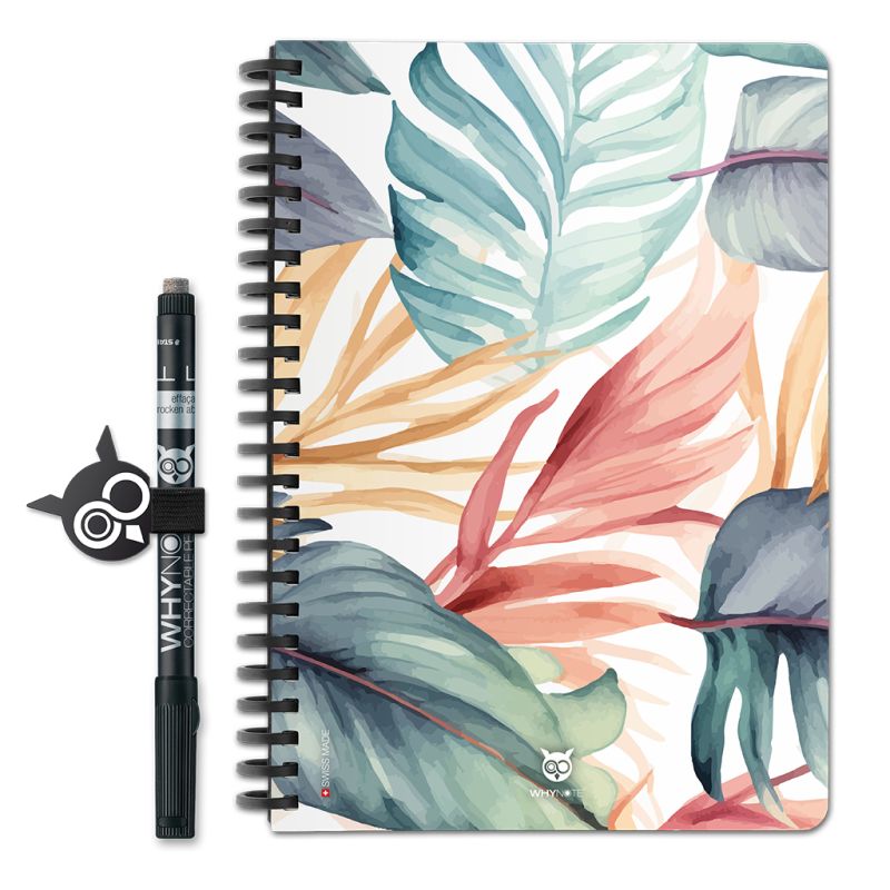 Bloc-notes effaçable A5 Aquarelle