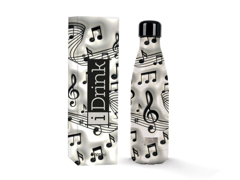 Bouteille 3D 500ml Music