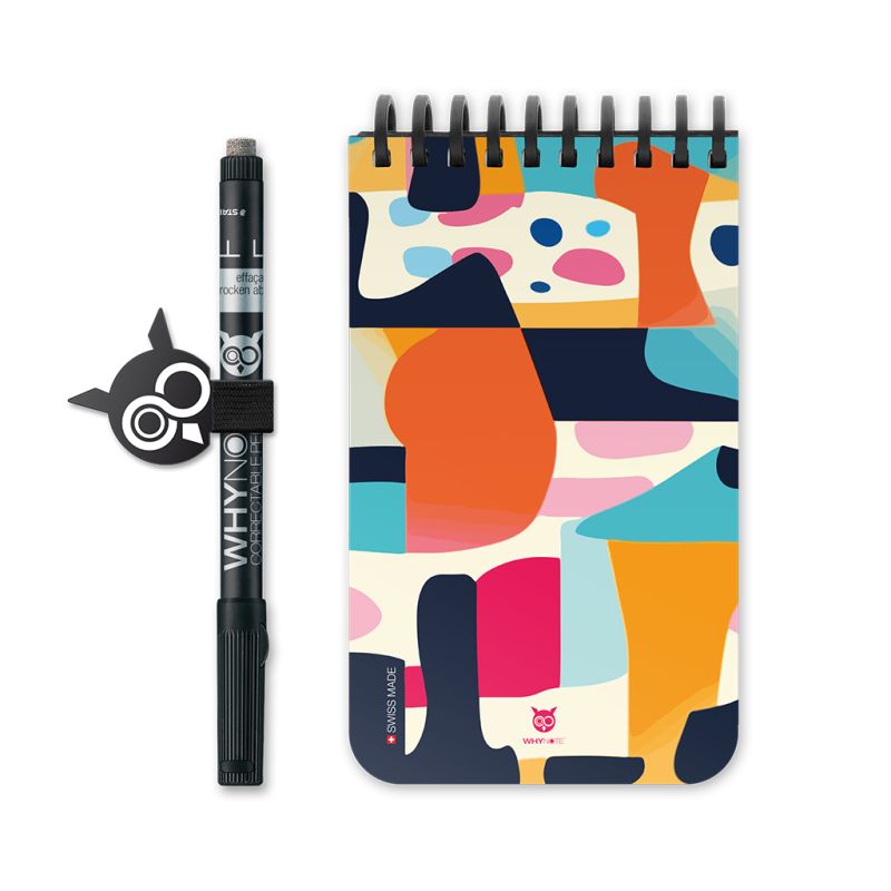 Bloc-notes effaçable Pocket Abstract