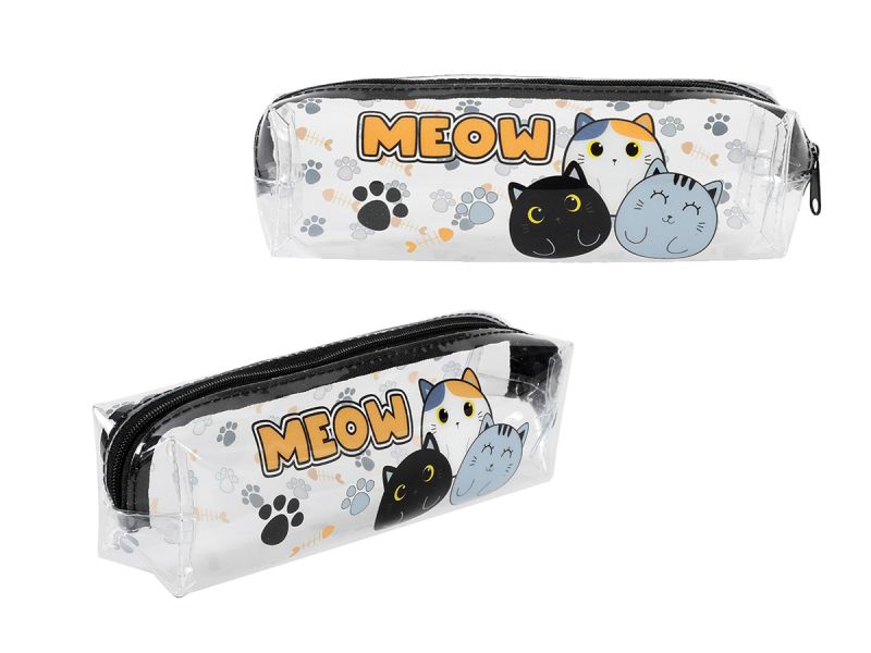 Étui en PVC chats 