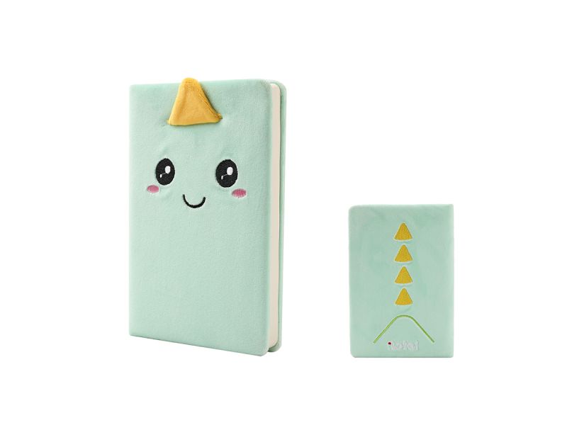 Notebook en peluche Dino 