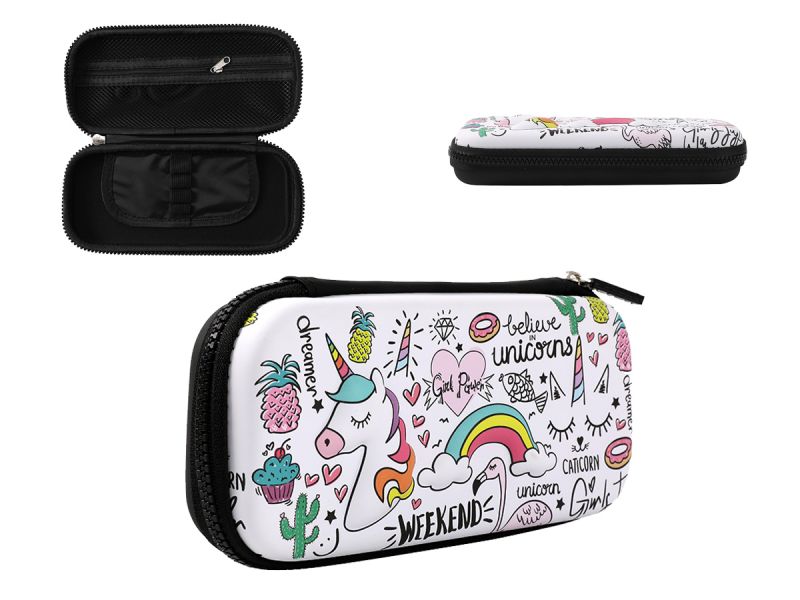 Etui rigide 3D Unicorn 