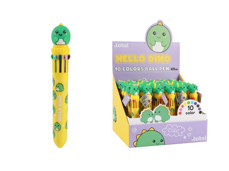 Stylos Multicolors Dino 