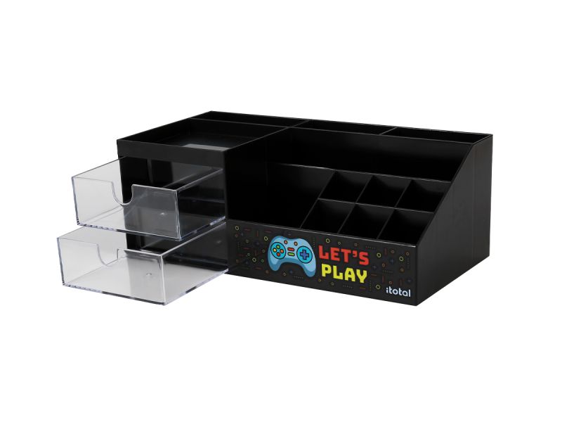 Organisateur de bureau horizontal Let's Play 