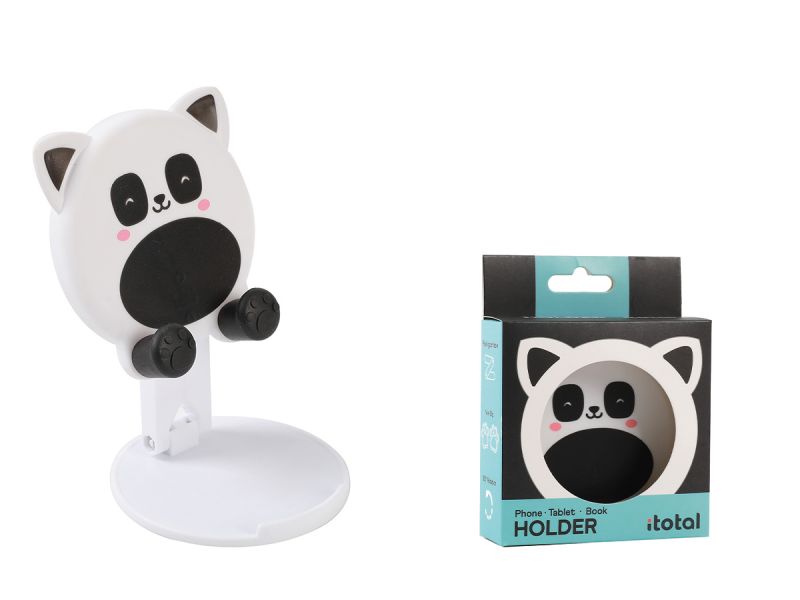 Support pour téléphone, tablette & livre Panda